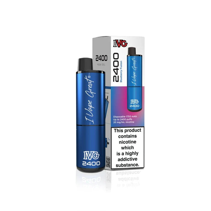 IVG 2400 Prefilled 4 in 1 Vape - Blueberry fusion