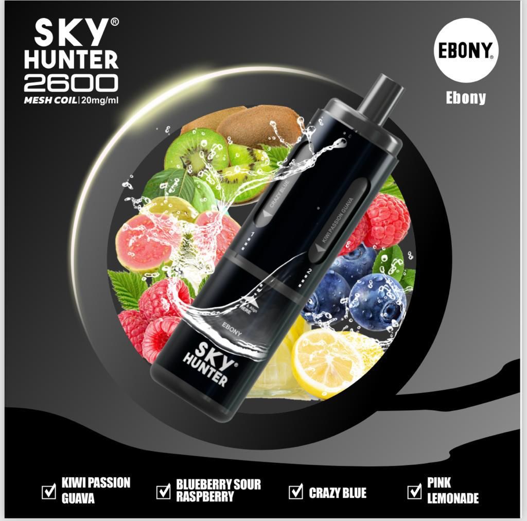 SKY Hunter 2600 4 in 1 Flavors 5 Pcs | Disposable Vape | Best Price | UK