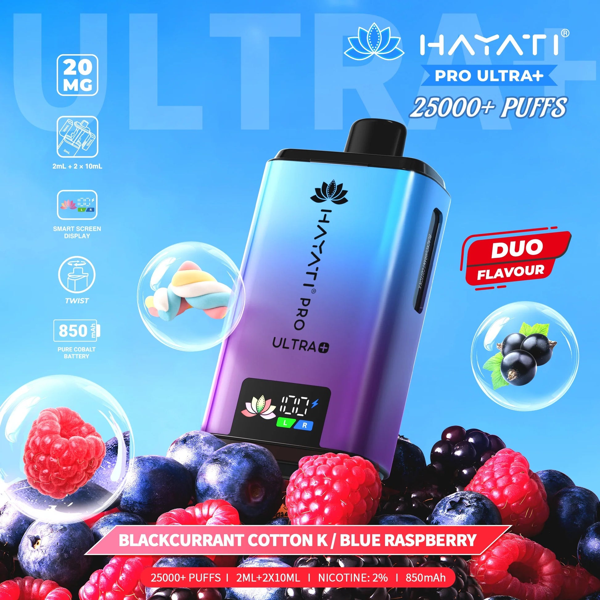 Hayati Pro Ultra 25000 Prefilled Pod Kit