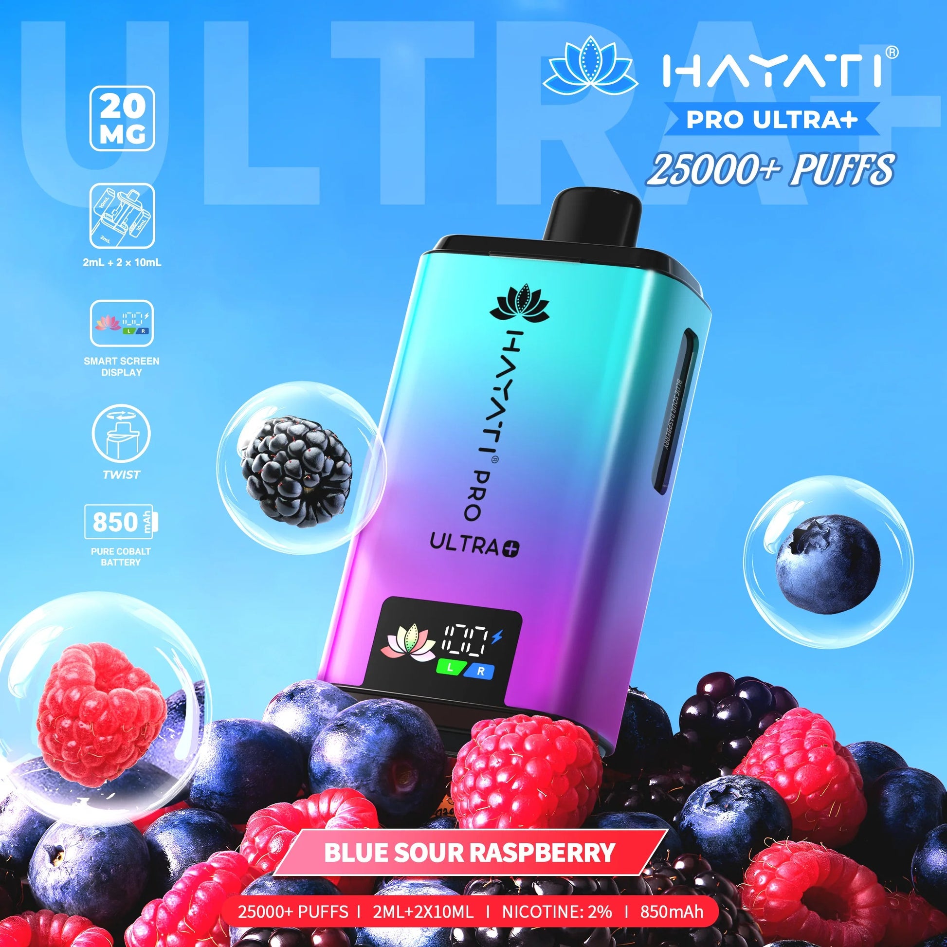 Hayati Pro Ultra 25000 Prefilled Pod Kit