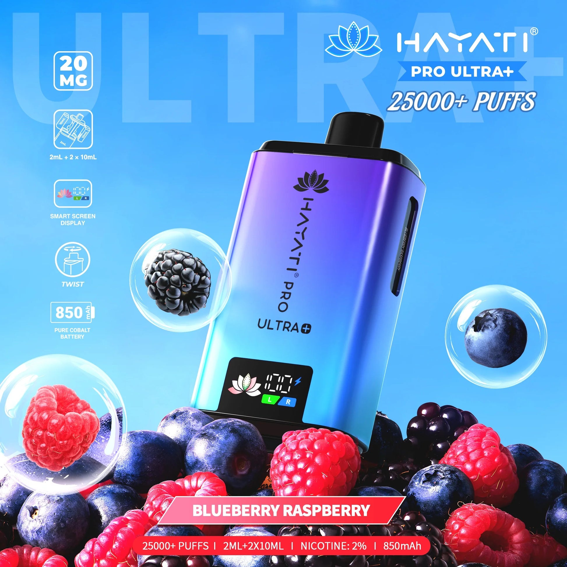 Hayati Pro Ultra 25000 Prefilled Pod Kit