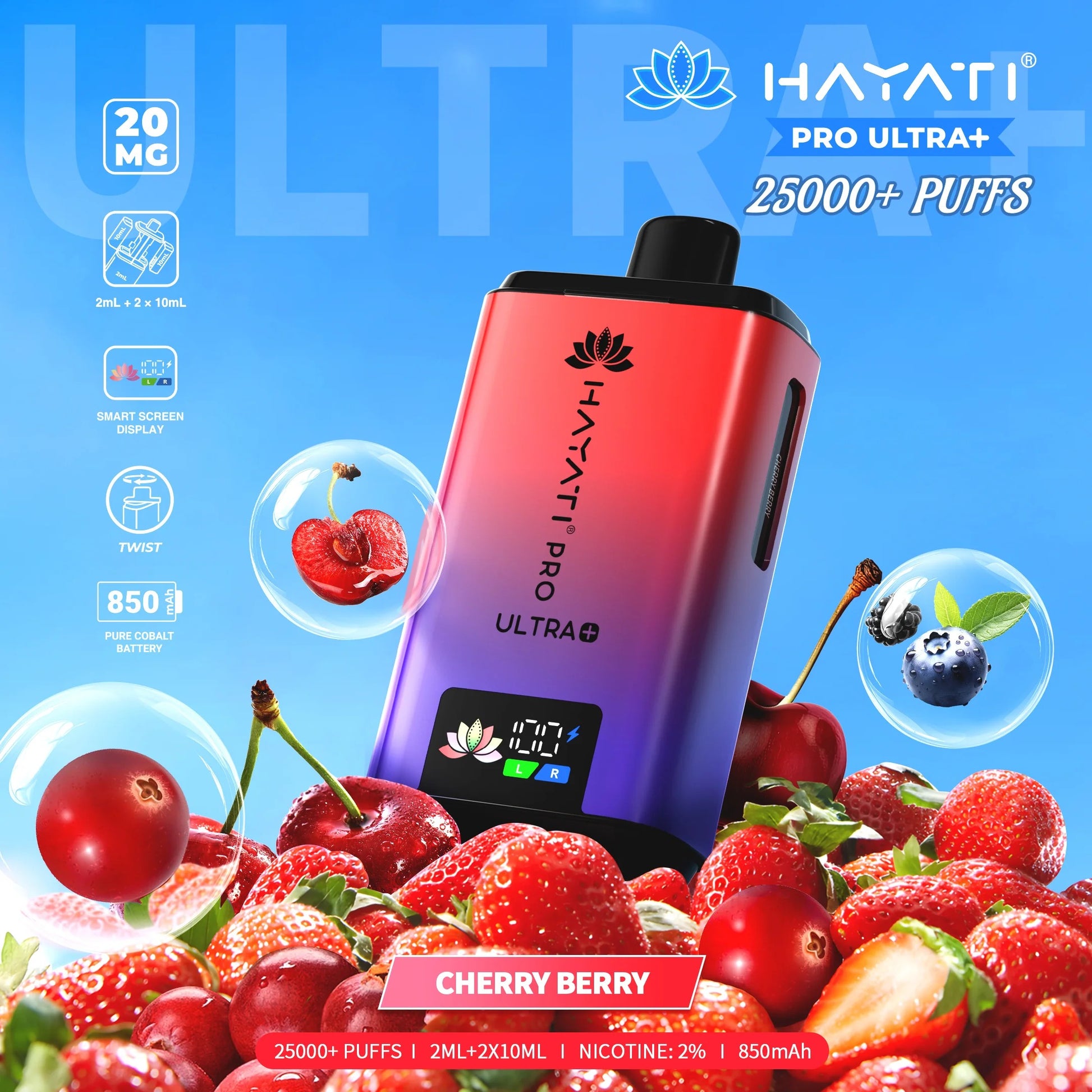 Hayati Pro Ultra 25000 Prefilled Pod Kit