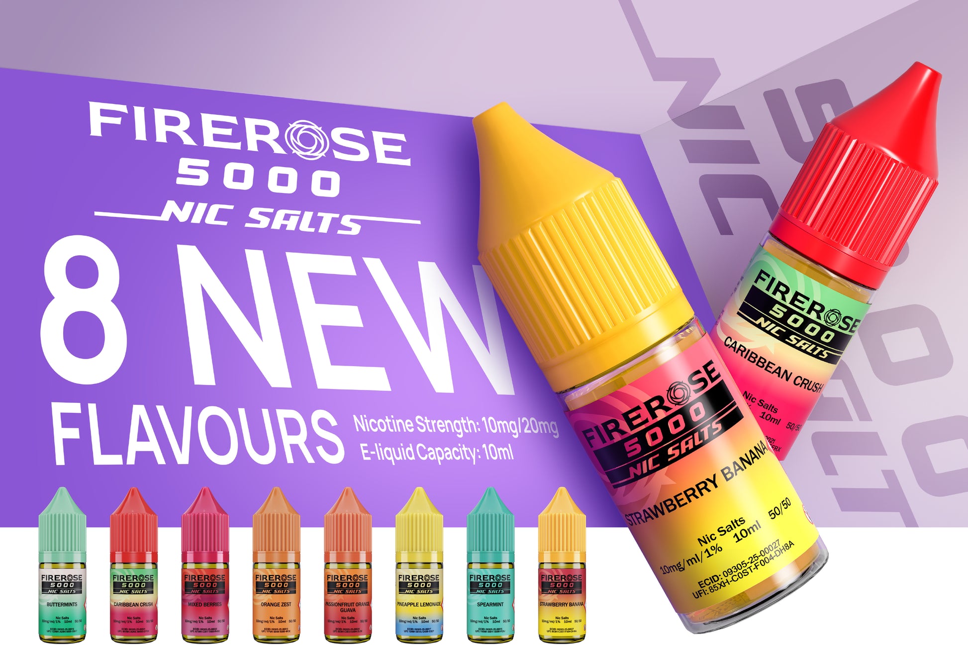 Elux Firerose 5000 Nic Salts