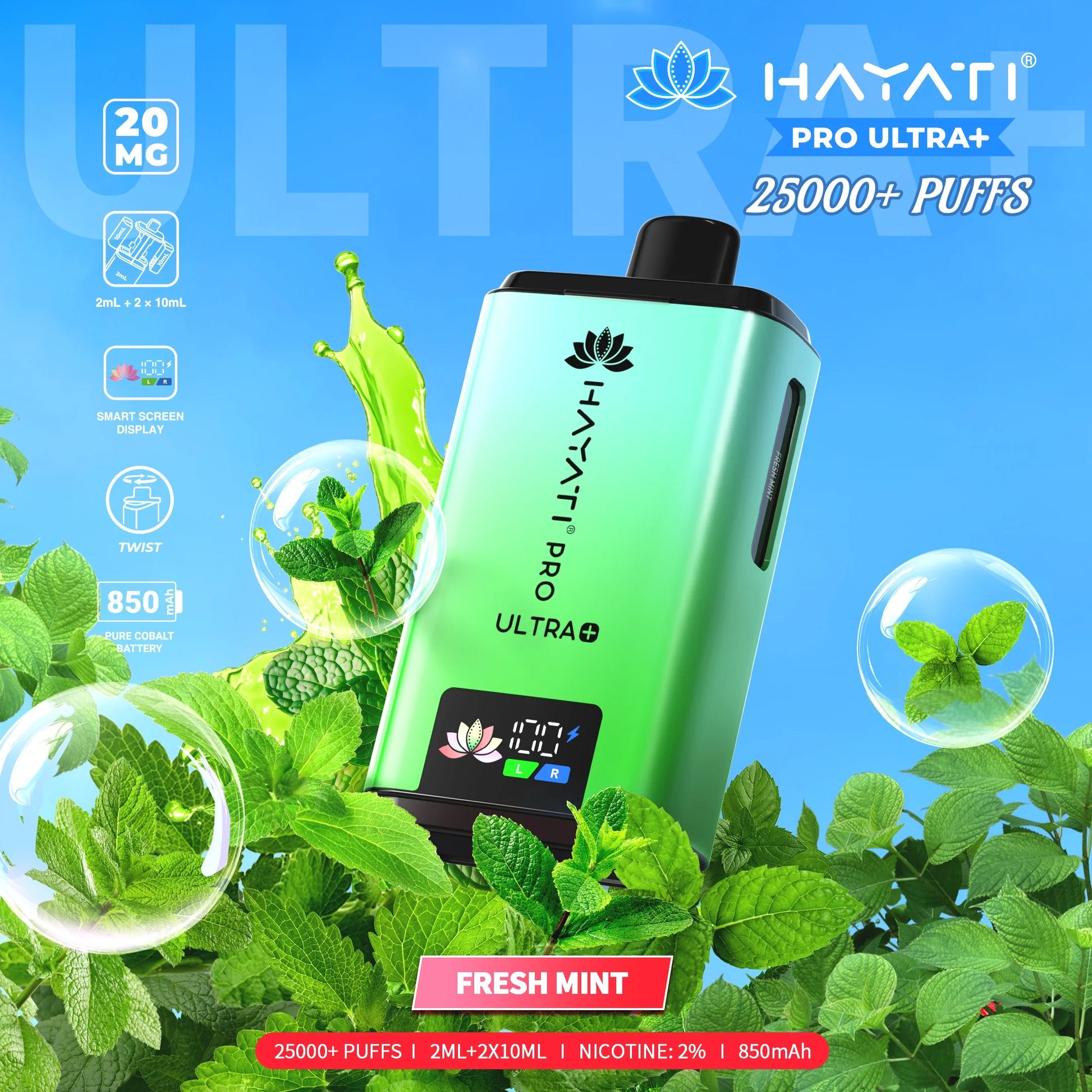Hayati Pro Ultra 25000 Prefilled Pod Kit