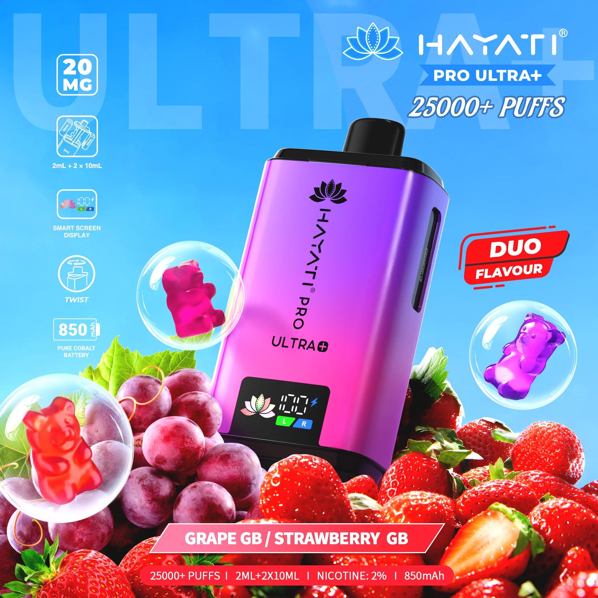 Hayati Pro Ultra 25000 Prefilled Pod Kit