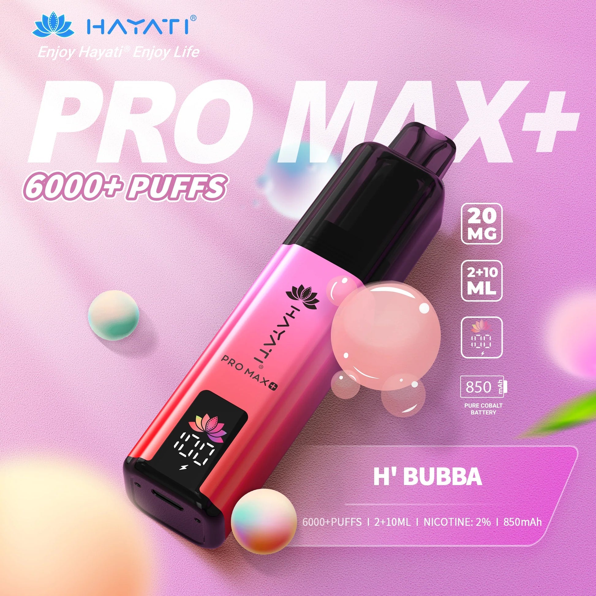 Hayati Pro Max+ 6000