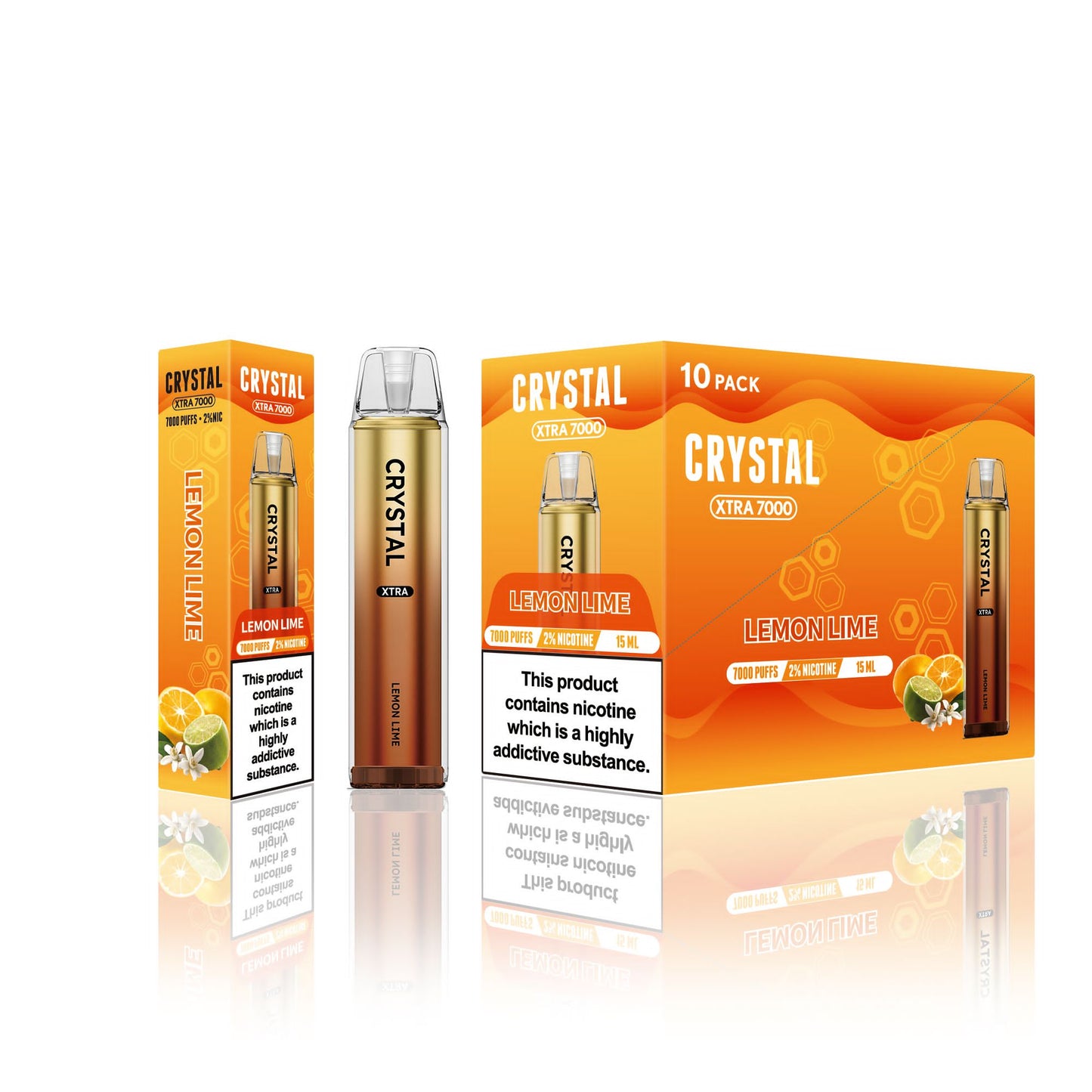Crystal Xtra 7000 | Disposable Vape | Best Price | UK - vapeswholesale