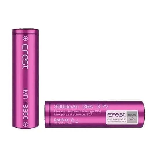 Efest 18650 3000mAh Battery | Best Price | UK - vapeswholesale