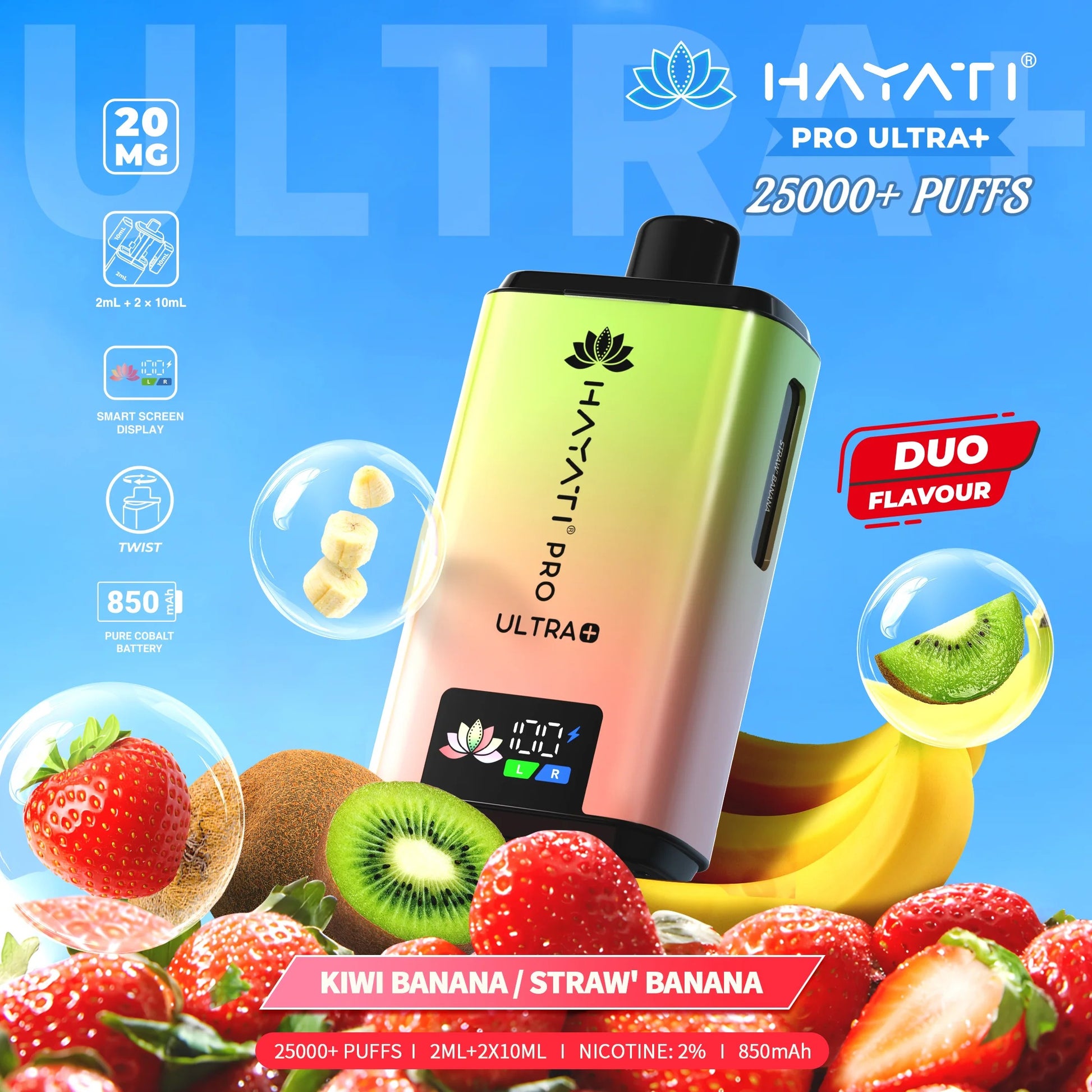 Hayati Pro Ultra 25000 Prefilled Pod Kit