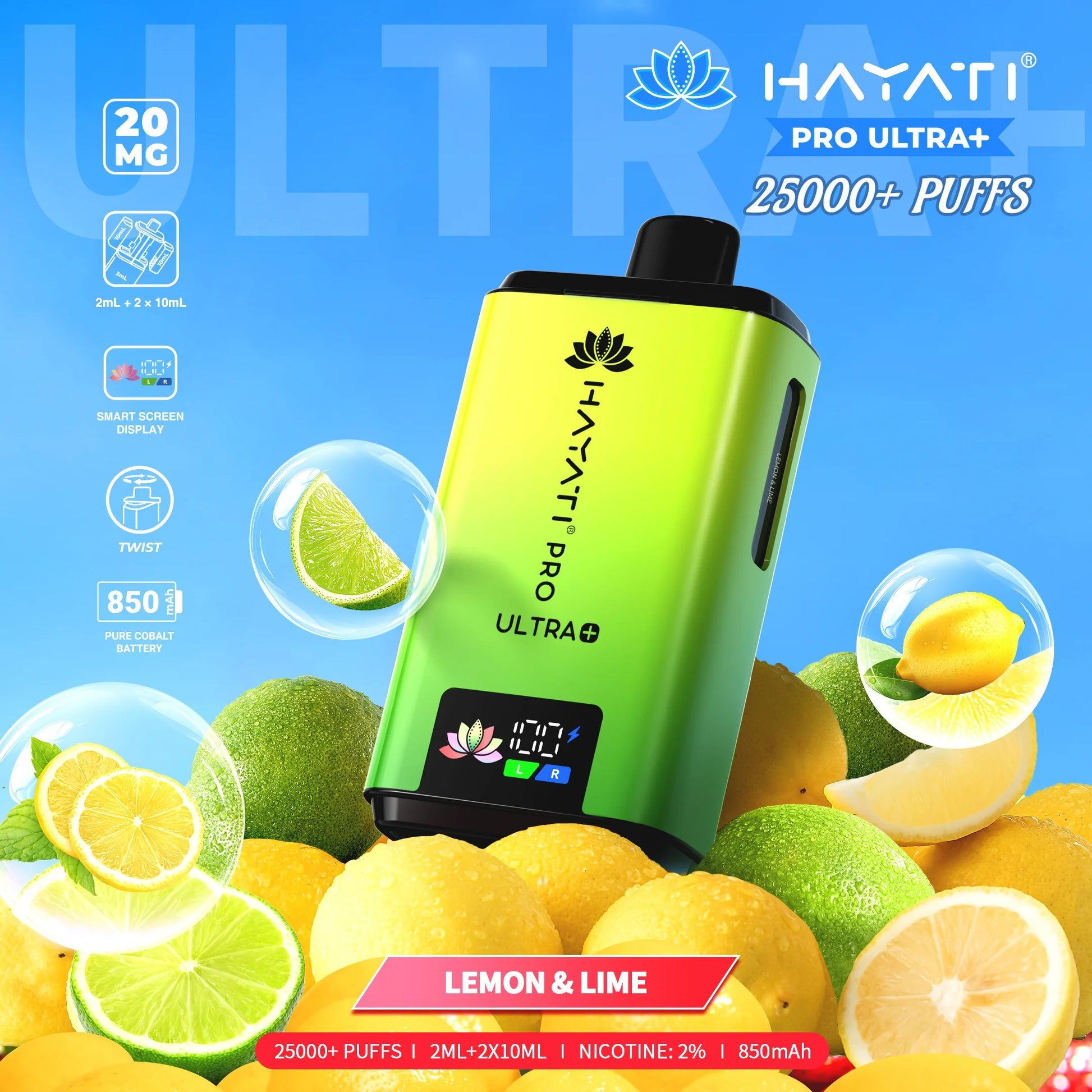 Hayati Pro Ultra 25000 Prefilled Pod Kit