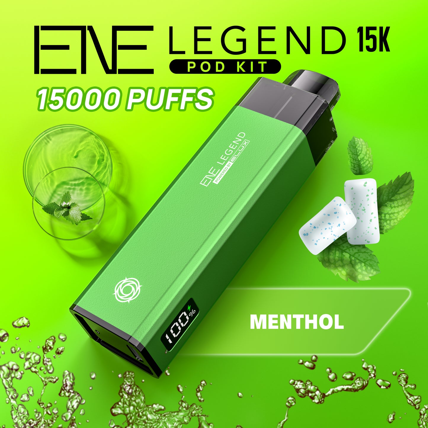 Elux ENE Legend 15k Pod Kit Menthol
