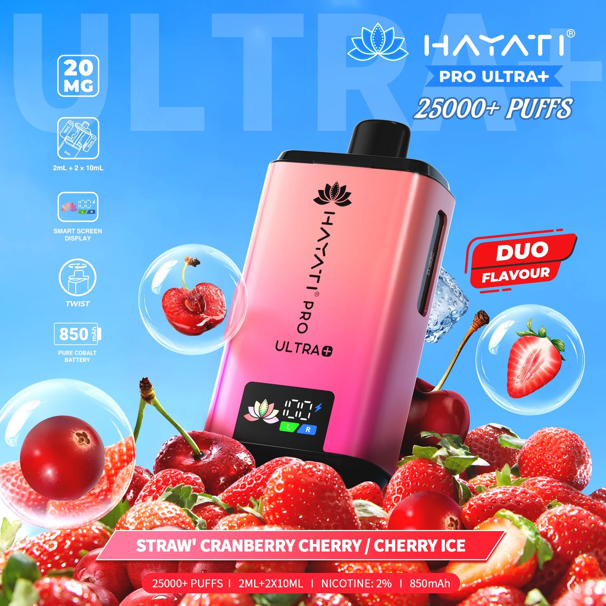 Hayati Pro Ultra 25000 Prefilled Pod Kit