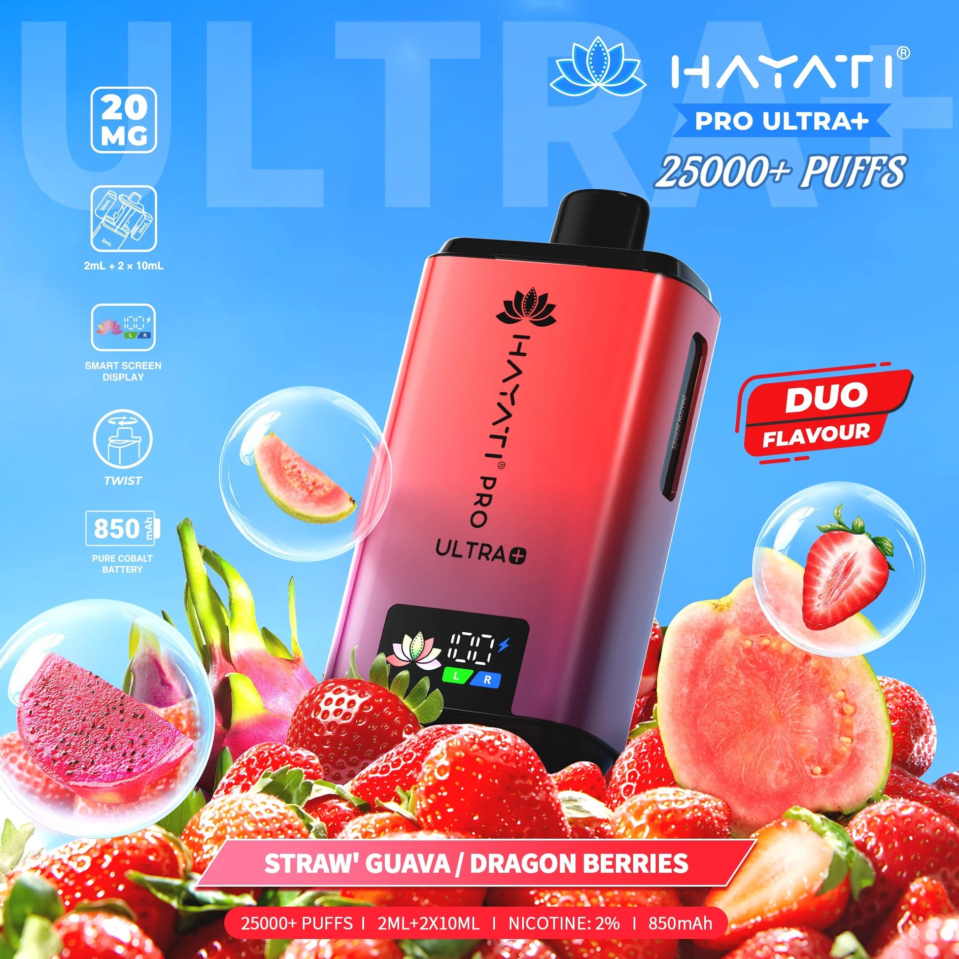 Hayati Pro Ultra 25000 Prefilled Pod Kit