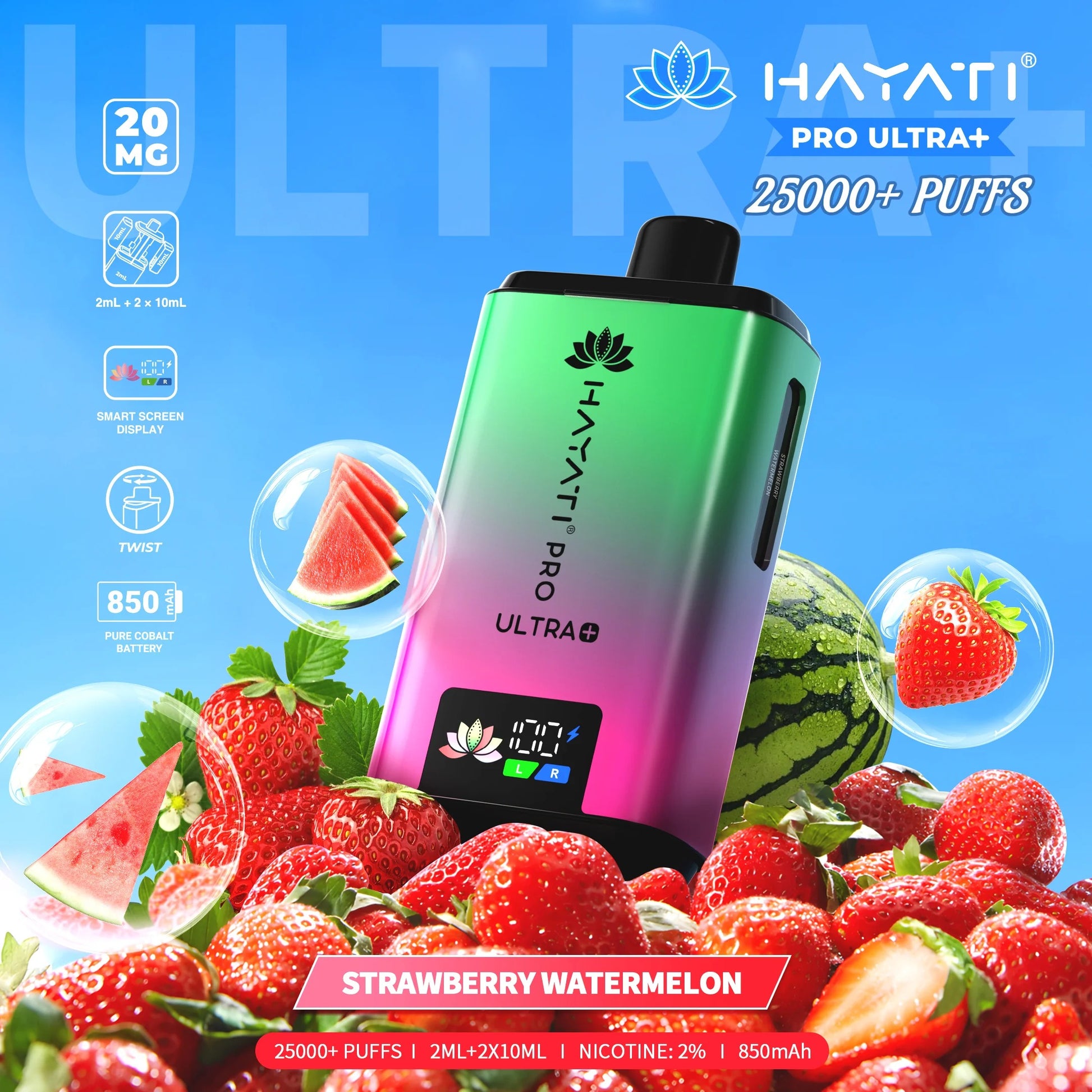 Hayati Pro Ultra 25000 Prefilled Pod Kit