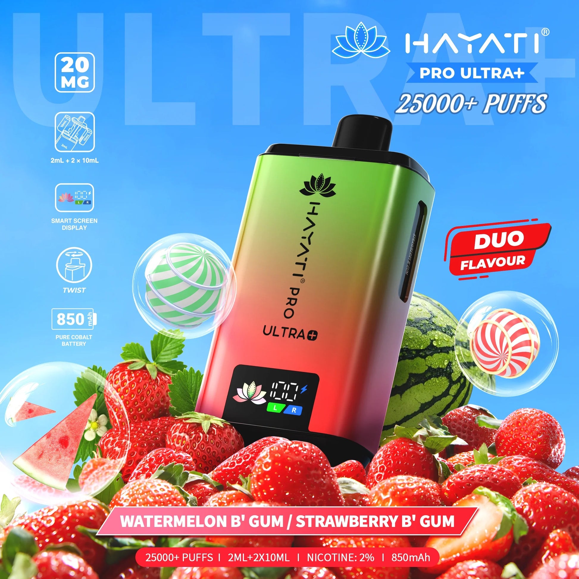 Hayati Pro Ultra 25000 Prefilled Pod Kit
