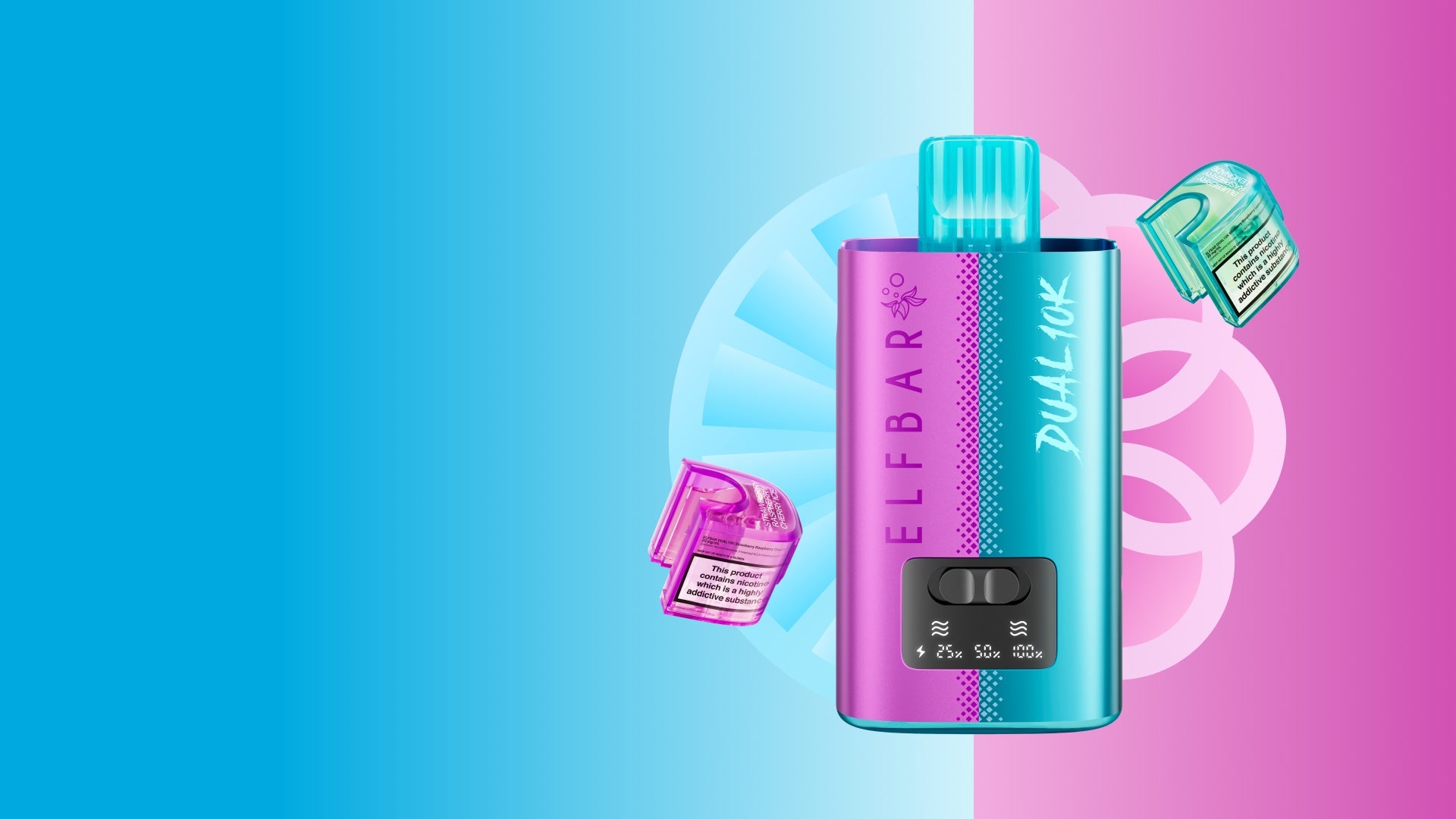 ELFBAR DUAL 10K | Best Price | UK | Vapes Wholesale - vapeswholesale