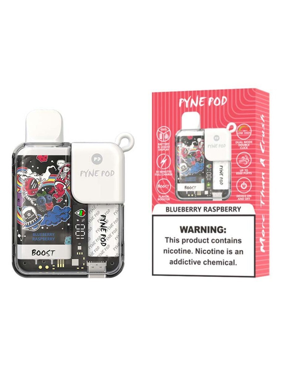 Pyne Pod Boost 8500 Puff Disposable | Best Price | UK | Vapes Wholesale