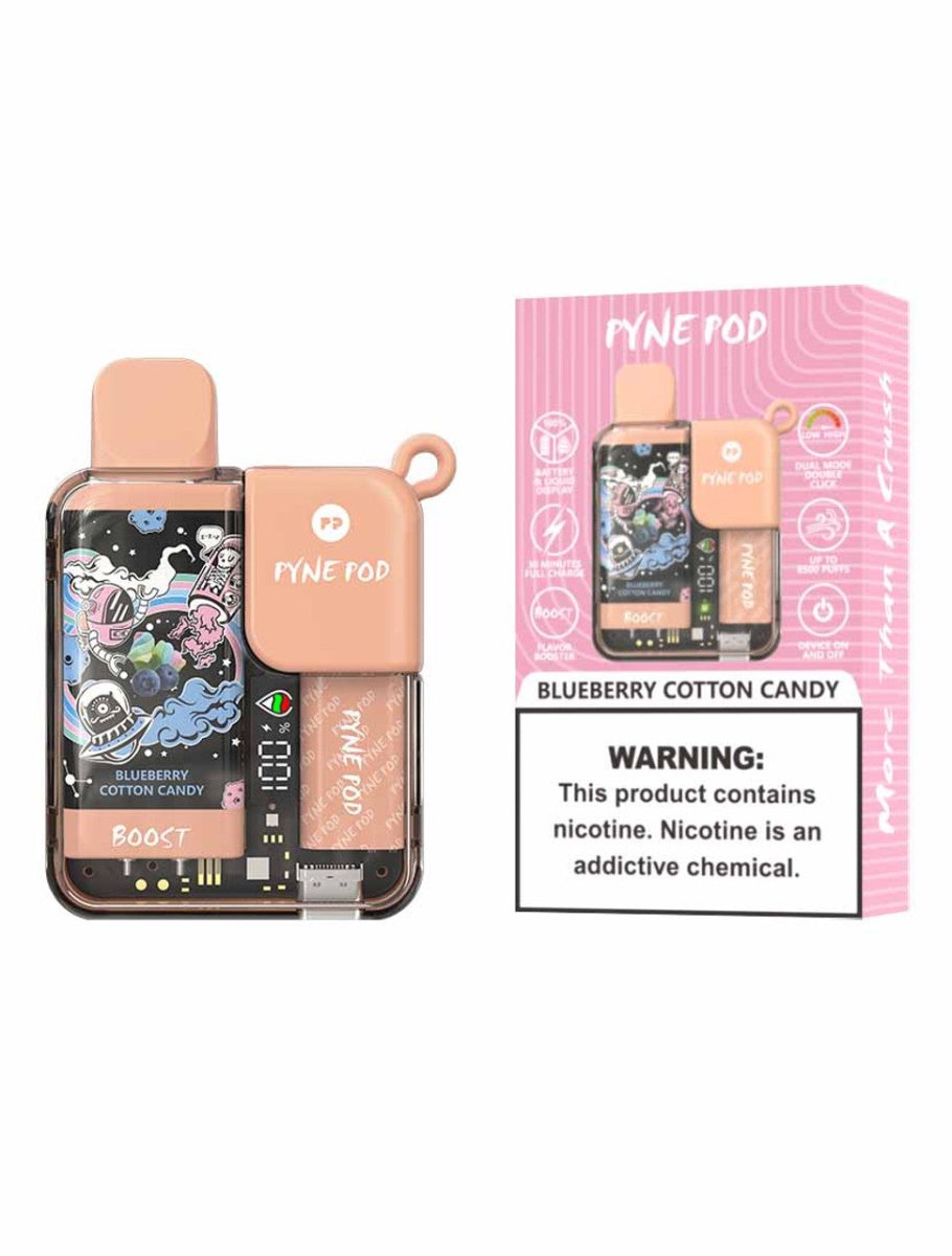 Pyne Pod Boost 8500 Puff Disposable | Best Price | UK | Vapes Wholesale