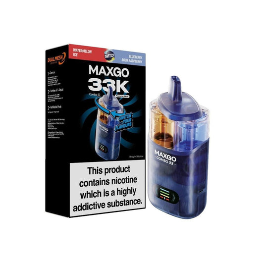 RELX MAXGO Combo 33 | Watermelon Ice / Blueberry Sour Raspberry