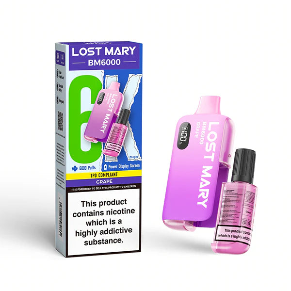 Lost Mary BM6000 Disposable Vape | Best Device | Best Price | UK - vapeswholesale