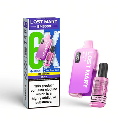 Lost Mary BM6000 Disposable Vape | Best Device | Best Price | UK - vapeswholesale