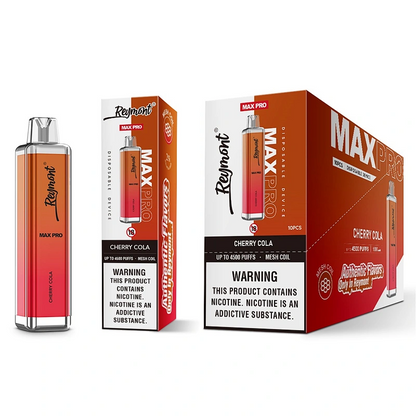 REYMONT Max Pro Disposable Device 4500 | Best Price | UK - vapeswholesale