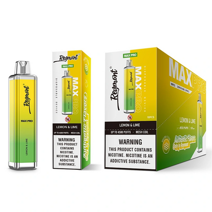 REYMONT Max Pro Disposable Device 4500 | Best Price | UK - vapeswholesale