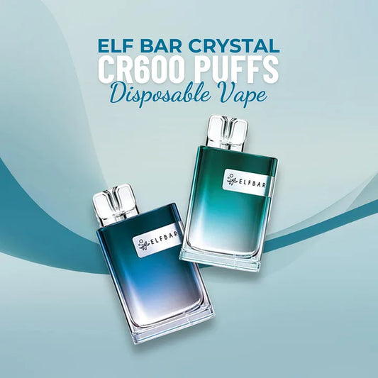 Elfbar Crystal CR600 Disposable Vape | Best Price | UK - vapeswholesale