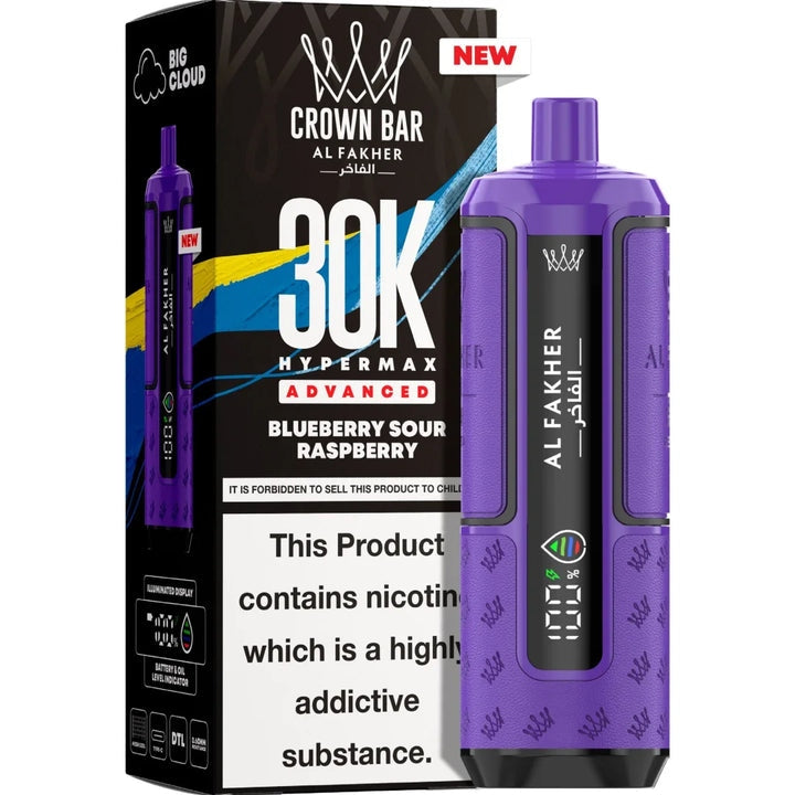 Al Fakher Crownbar Hypermax 30K Puffs Prefilled Vape Kit