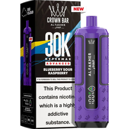Al Fakher Crownbar Hypermax 30K Puffs Prefilled Vape Kit