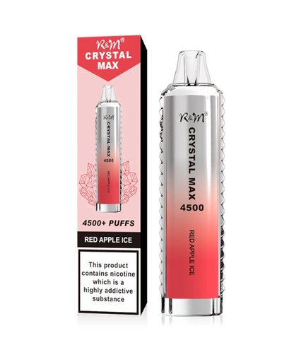 R & M Crystal Max 4500 Vape Disposable - vapeswholesale