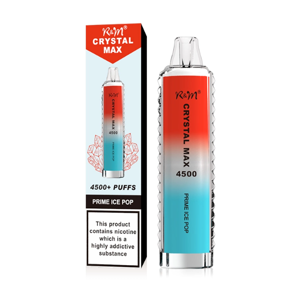 R & M Crystal Max 4500 Vape Disposable - vapeswholesale