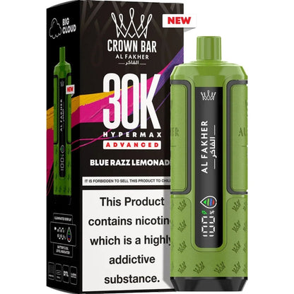 Al Fakher Crownbar Hypermax 30K Puffs Prefilled Vape Kit