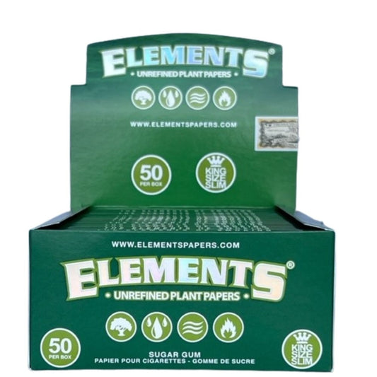 Elements Green Unrefined Plant Papers