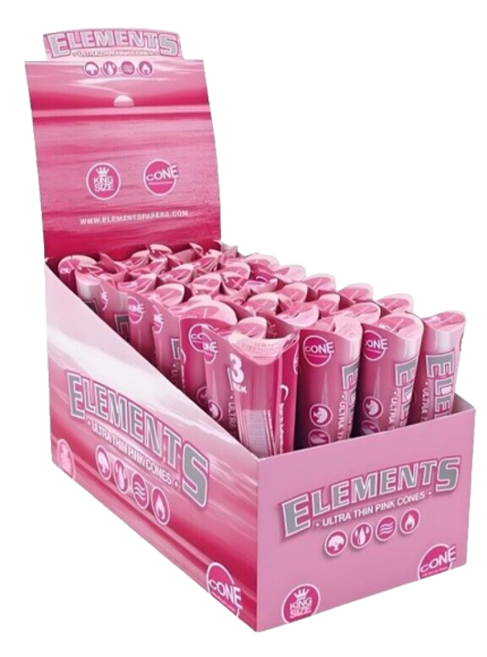 Elements Ultra Thin Pink Cones