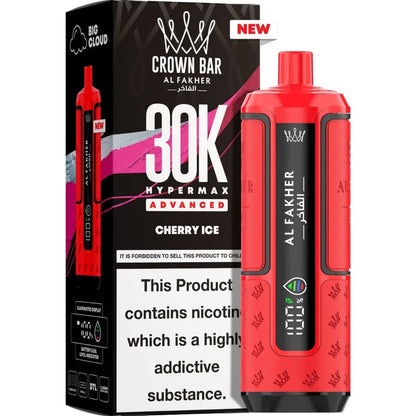 Al Fakher Crownbar Hypermax 30K Puffs Prefilled Vape Kit