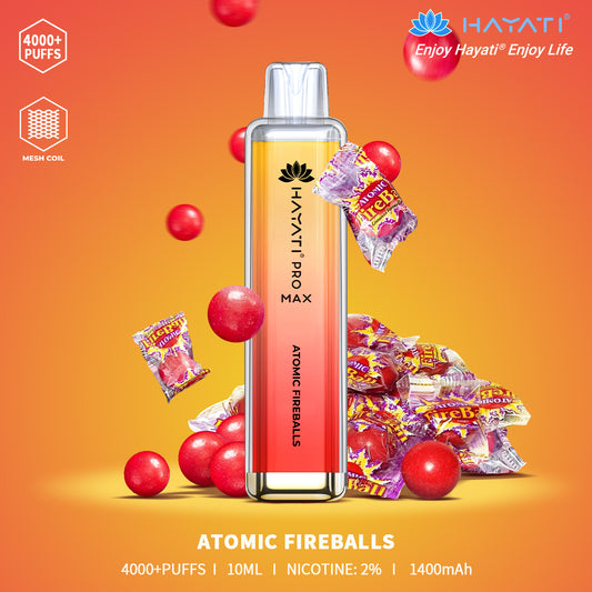 The Crystal Pro Max (HAYATI)4000+ Puffs Co-Brand with Hayati 20mg - vapeswholesale