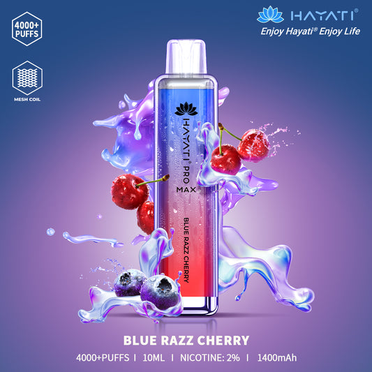 The Crystal Pro Max (HAYATI)4000+ Puffs Co-Brand with Hayati 20mg - vapeswholesale