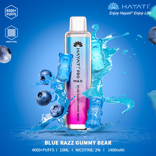 The Crystal Pro Max (HAYATI)4000+ Puffs Co-Brand with Hayati 20mg - vapeswholesale