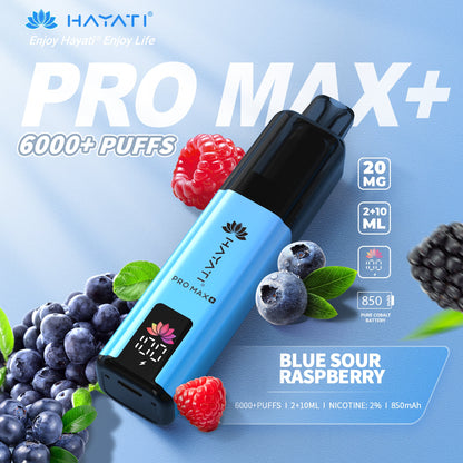 Hayati Pro Max + 6000 Puffs  | Best Price | UK | Vapes Wholesale