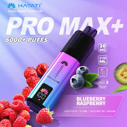 Hayati Pro Max + 6000 Puffs  | Best Price | UK | Vapes Wholesale