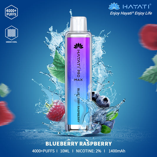 The Crystal Pro Max (HAYATI)4000+ Puffs Co-Brand with Hayati 20mg - vapeswholesale