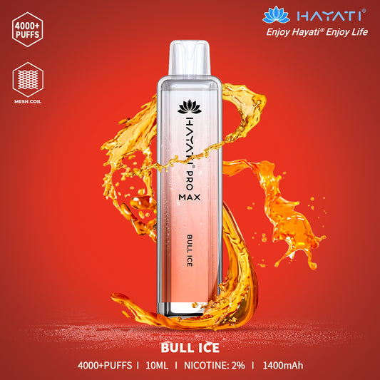 The Crystal Pro Max (HAYATI)4000+ Puffs Co-Brand with Hayati 20mg - vapeswholesale