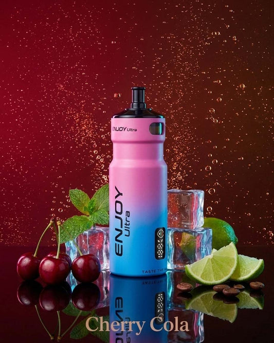 Enjoy Ultra Refillable Vape Kit 9000 Puffs 20mg - Cherry Cola