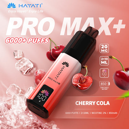 Hayati Pro Max + 6000 Puffs  | Best Price | UK | Vapes Wholesale