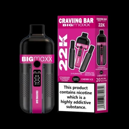 Craving Bar Big Maxx 22K Prefilled Pod Kit Legal Vape
