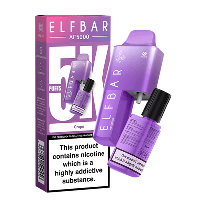 Elf Bar AF5000 Disposable Vape | Best Price | UK 5 PCs - vapeswholesale