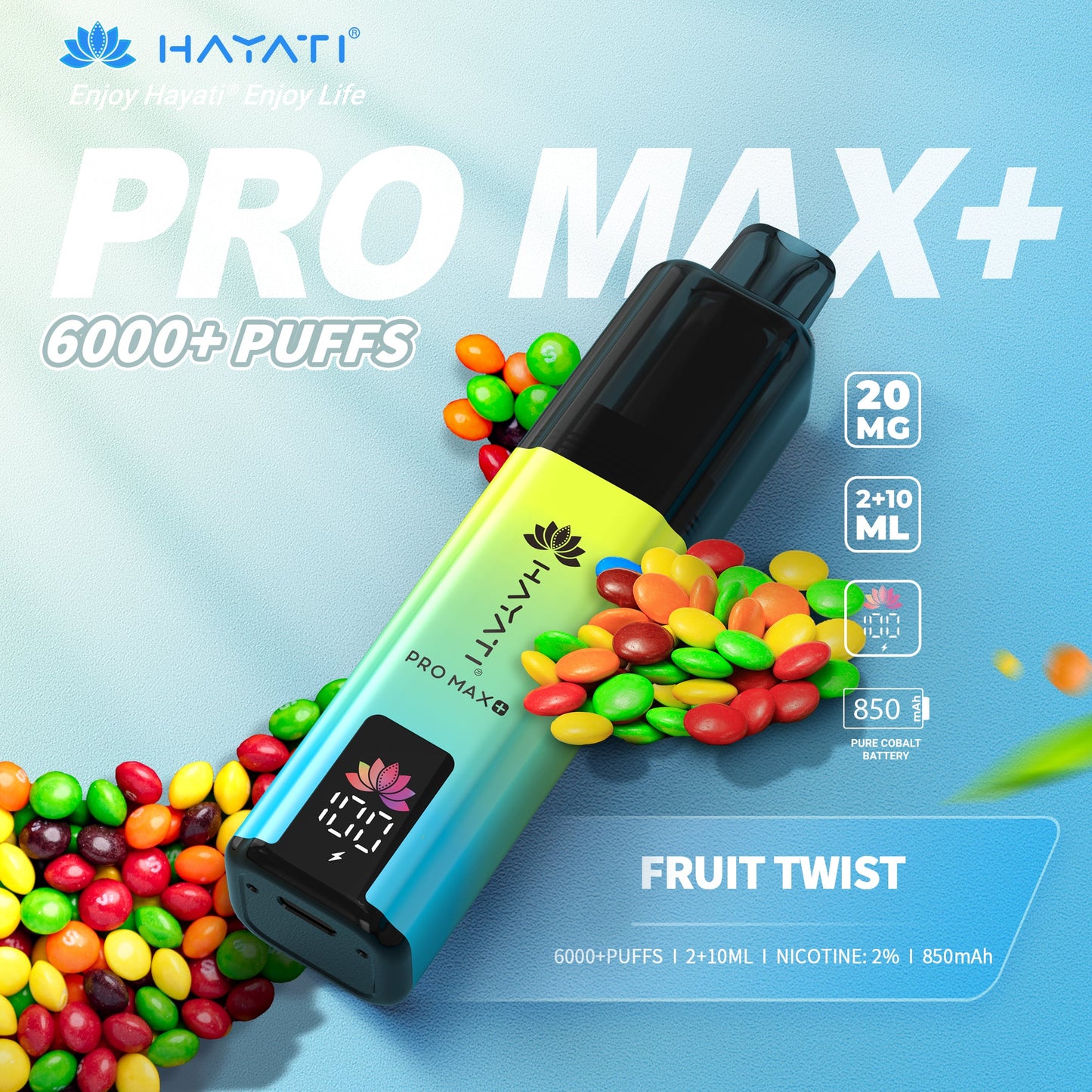 Hayati Pro Max + 6000 Puffs  | Best Price | UK | Vapes Wholesale