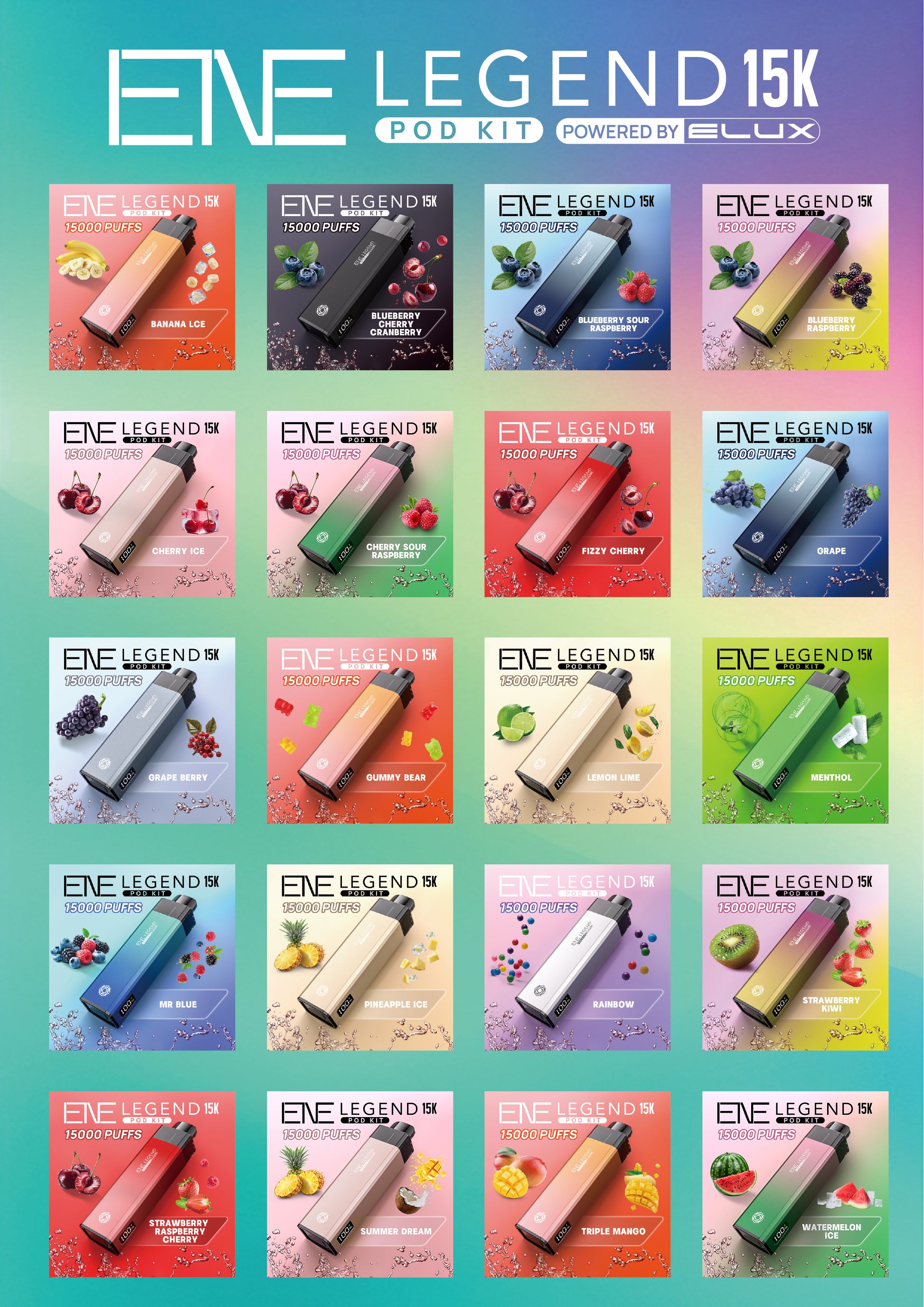 Elux ENE Legend 15k Pod Kit