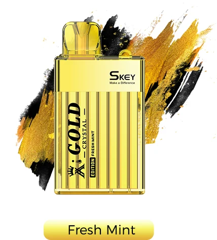 Skey Gold Crystal Vape 600 Puff - vapeswholesale